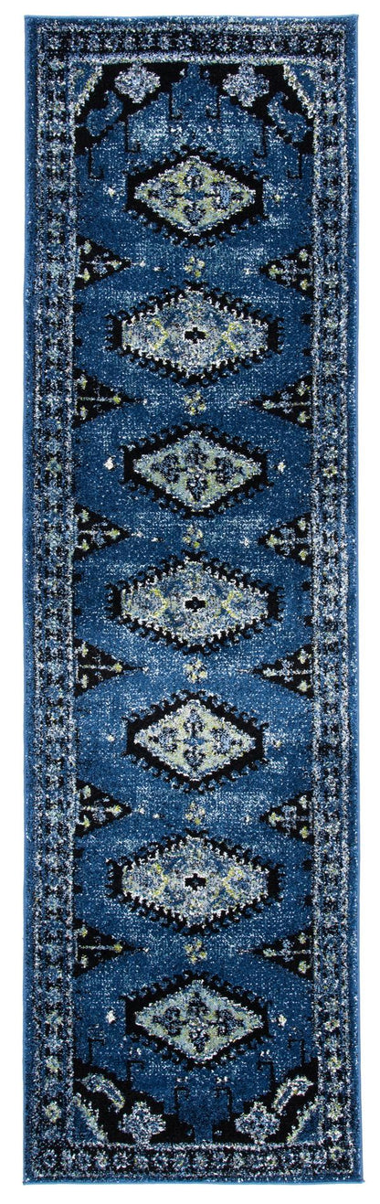 Safavieh Vintage Hamadan Vth251M Blue/Black Area Rug