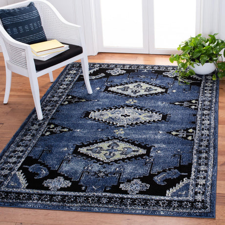 Safavieh Vintage Hamadan Vth251M Blue/Black Rugs.