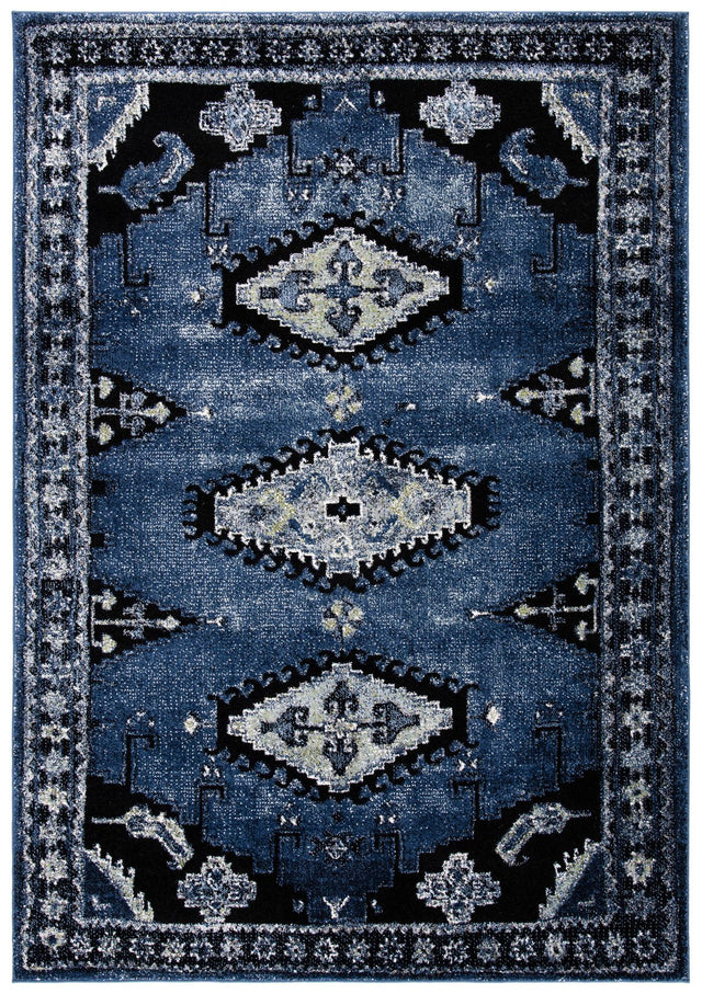 Safavieh Vintage Hamadan Vth251M Blue/Black Rugs.