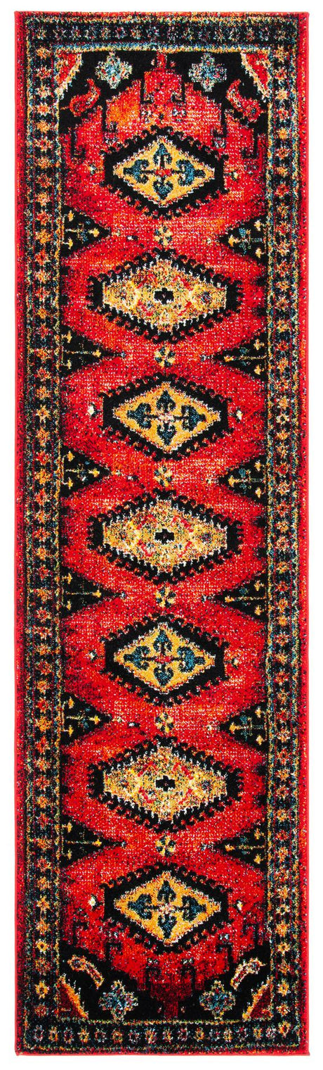 Safavieh Vintage Hamadan Vth251Q Red/Black Rugs.