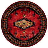 Safavieh Vintage Hamadan Vth251Q Red/Black Rugs.