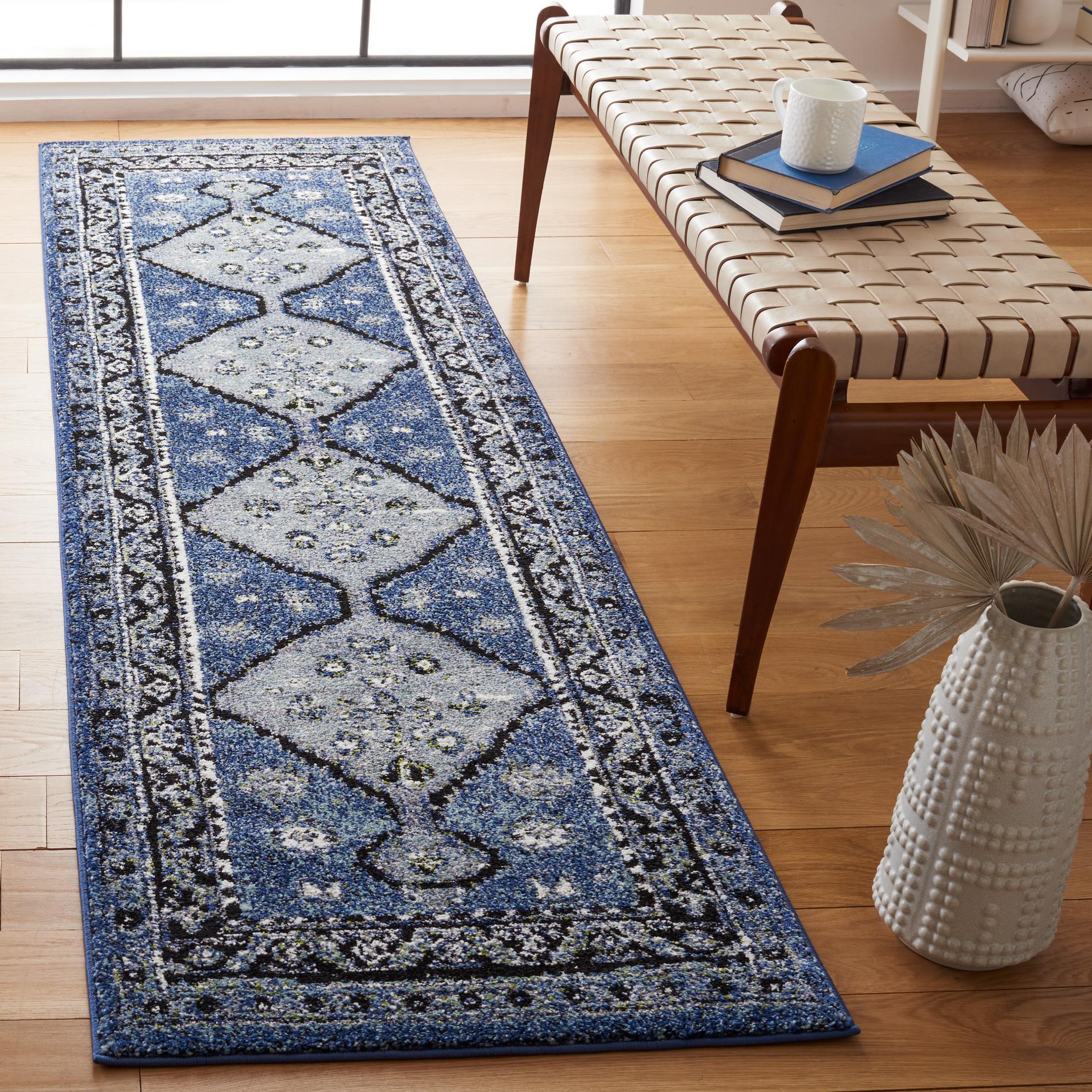 Safavieh Vintage Hamadan Vth252M Blue/Grey Area Rug