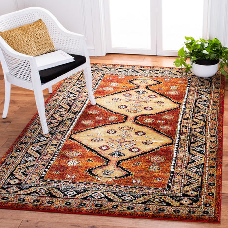 Safavieh Vintage Hamadan Vth252P Rust/Gold Rugs.