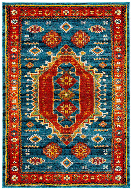 Safavieh Vintage Hamadan Vth253M Blue/Orange Rugs.