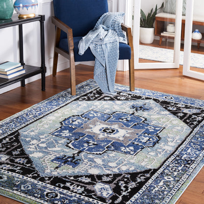 Safavieh Vintage Hamadan Vth259L Blue/Light Green Area Rug