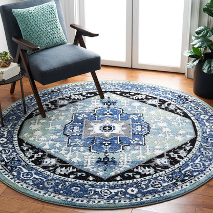 Safavieh Vintage Hamadan Vth259L Blue/Light Green Area Rug