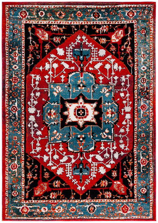 Safavieh Vintage Hamadan Vth259M Blue/Red Area Rug