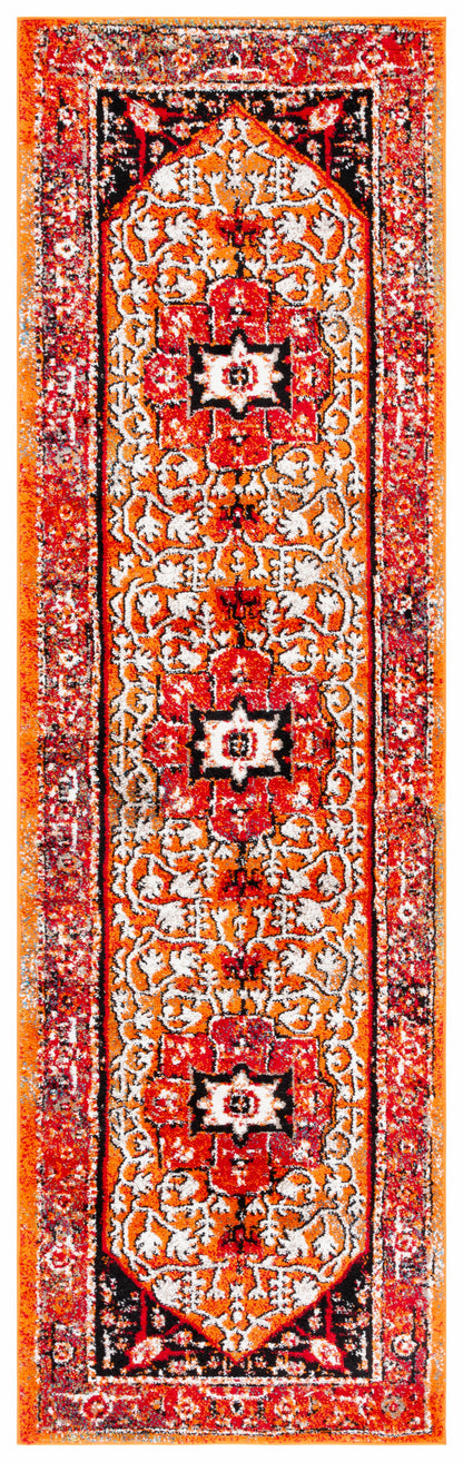 Safavieh Vintage Hamadan Vth259P Red/Orange Area Rug