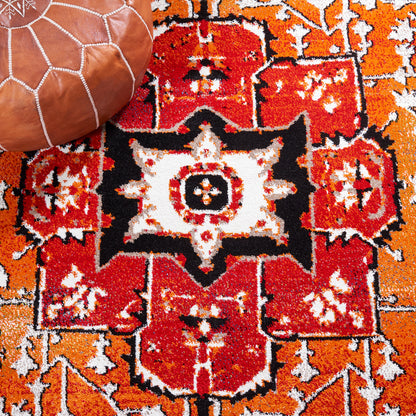 Safavieh Vintage Hamadan Vth259P Red/Orange Area Rug