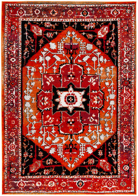 Safavieh Vintage Hamadan Vth259P Red/Orange Area Rug