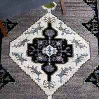 Safavieh Vintage Hamadan Vth260F Grey/Green Area Rug