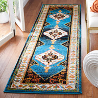 Safavieh Vintage Hamadan Vth260M Blue/Ivory Area Rug