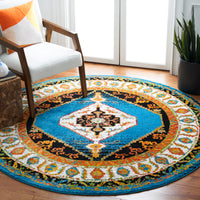 Safavieh Vintage Hamadan Vth260M Blue/Ivory Area Rug