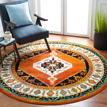 Safavieh Vintage Hamadan Vth260P Orange/Ivory Area Rug