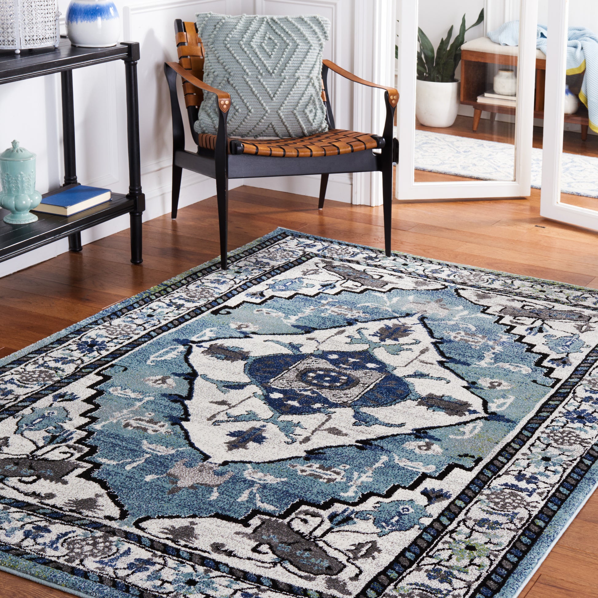 Safavieh Vintage Hamadan Vth261J Blue Green/Ivory Area Rug