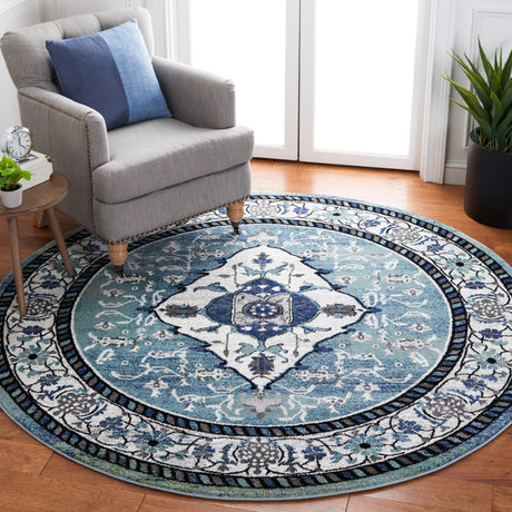 Safavieh Vintage Hamadan Vth261J Blue Green/Ivory Rug.