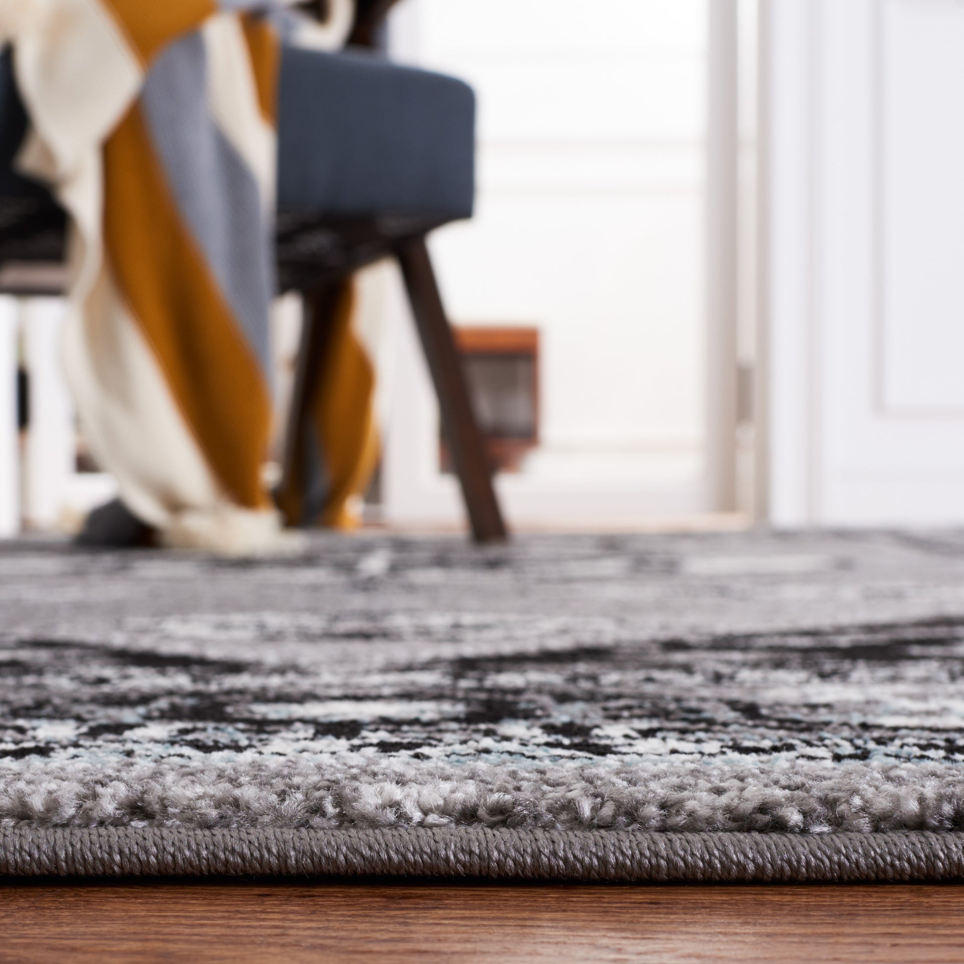 Safavieh Vintage Hamadan Vth262F Grey/Black Area Rug