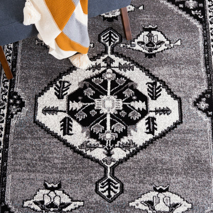 Safavieh Vintage Hamadan Vth262F Grey/Black Area Rug