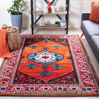 Safavieh Vintage Hamadan Vth262Q Red/Blue Area Rug