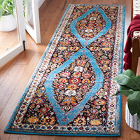 Safavieh Vintage Hamadan Vth265M Blue/Black Area Rug