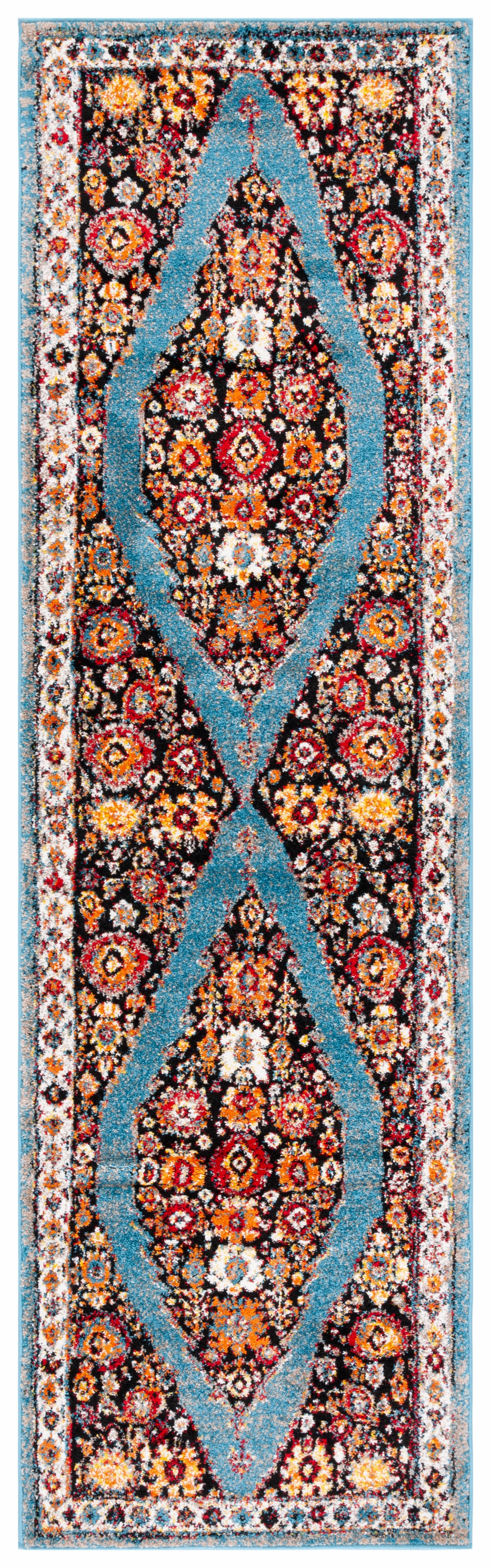 Safavieh Vintage Hamadan Vth265M Blue/Black Area Rug