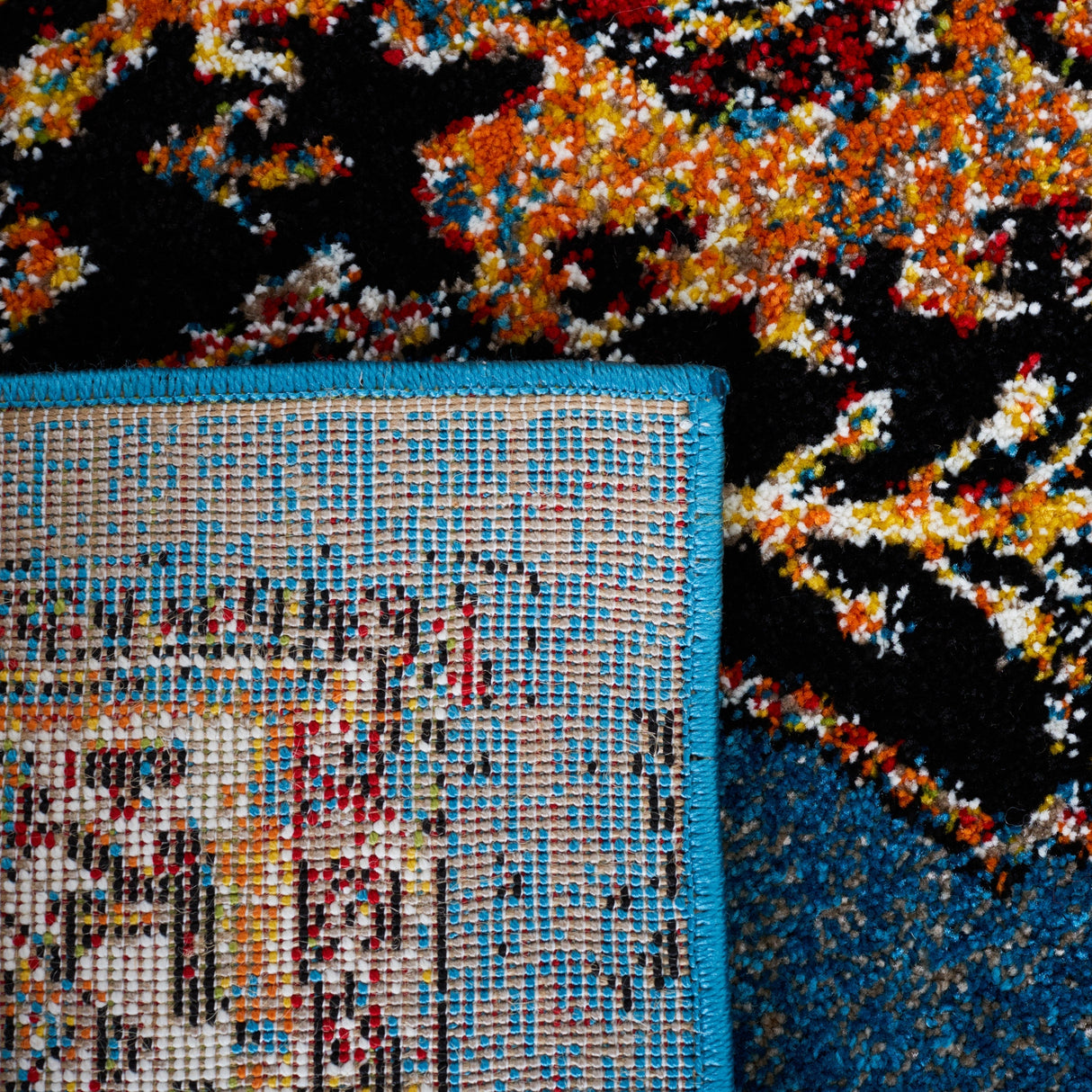 Safavieh Vintage Hamadan Vth265M Blue/Black Rug.