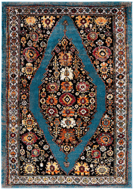 Safavieh Vintage Hamadan Vth265M Blue/Black Rug.