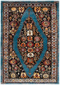 Safavieh Vintage Hamadan Vth265M Blue/Black Rug.