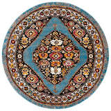 Safavieh Vintage Hamadan Vth265M Blue/Black Rug.