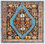 Safavieh Vintage Hamadan Vth265M Blue/Black Rug.