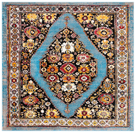 Safavieh Vintage Hamadan Vth265M Blue/Black Rug.