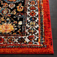 Safavieh Vintage Hamadan Vth265Q Red/Black Area Rug