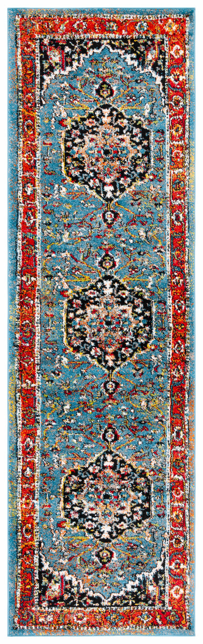 Safavieh Vintage Hamadan Vth266M Blue/Red Area Rug