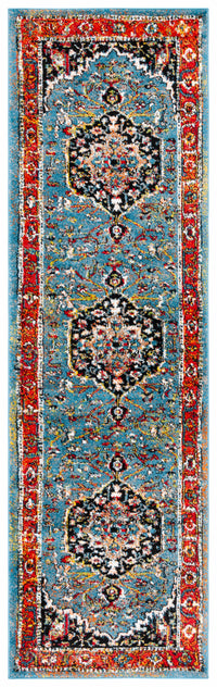 Safavieh Vintage Hamadan Vth266M Blue/Red Area Rug