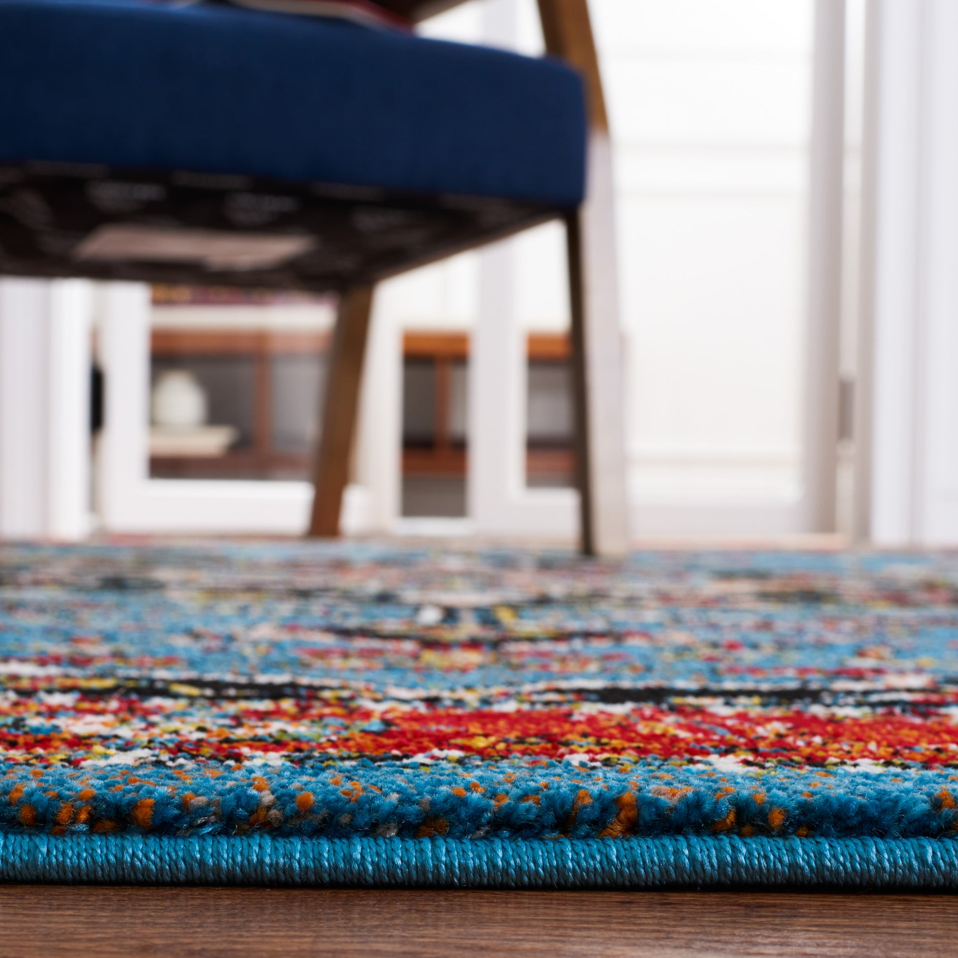 Safavieh Vintage Hamadan Vth266M Blue/Red Area Rug