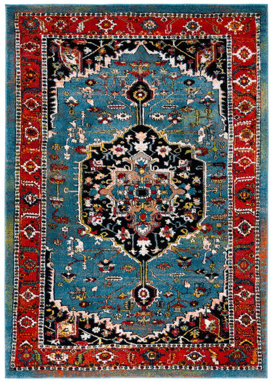 Safavieh Vintage Hamadan Vth266M Blue/Red Area Rug