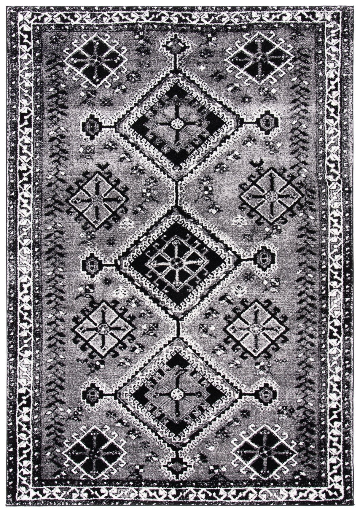 Safavieh Vintage Hamadan Vth293F Grey/Black Rugs.