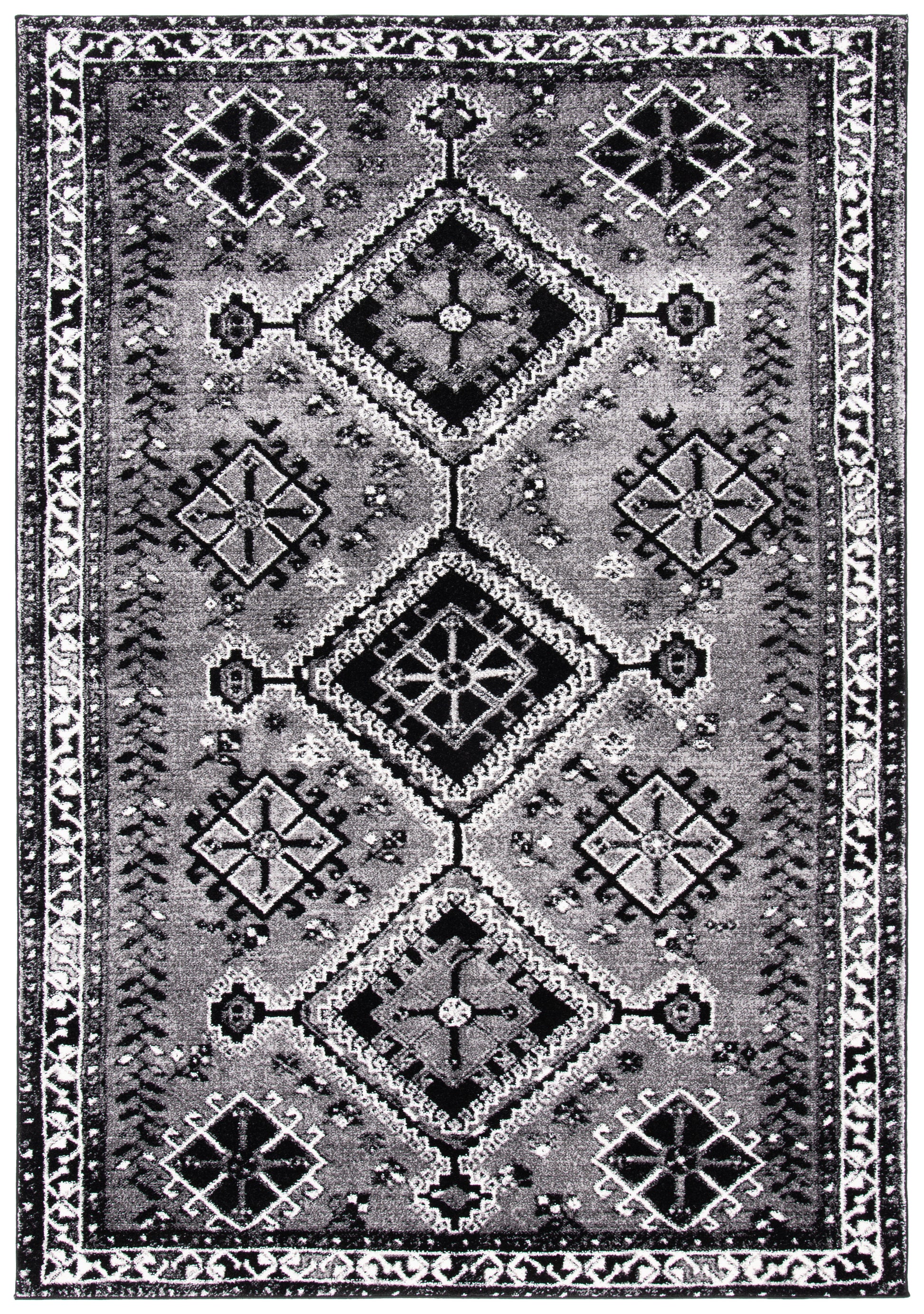 Safavieh Vintage Hamadan Vth293F Grey/Black Area Rug