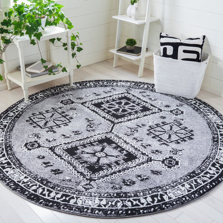 Safavieh Vintage Hamadan Vth293F Grey/Black Rugs.