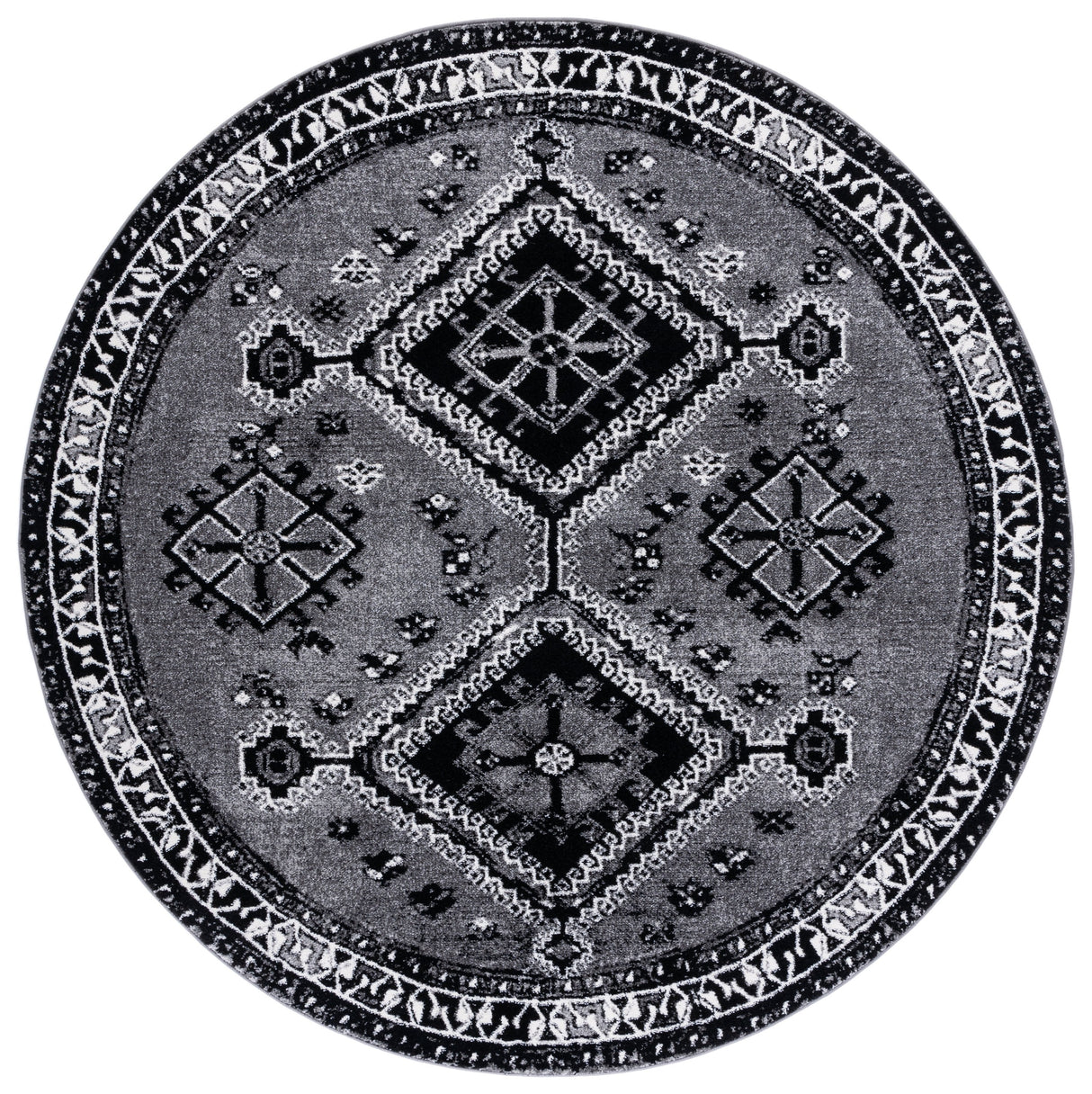 Safavieh Vintage Hamadan Vth293F Grey/Black Rugs.