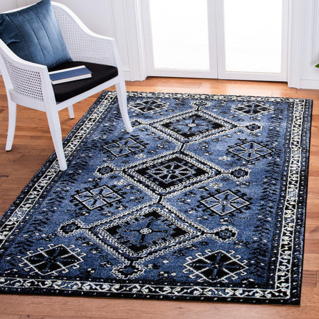 Safavieh Vintage Hamadan Vth293M Blue/Black Rugs.