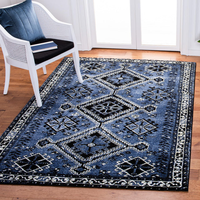 Safavieh Vintage Hamadan Vth293M Blue/Black Rugs.