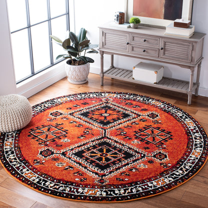 Safavieh Vintage Hamadan Vth293P Orange/Red Area Rug