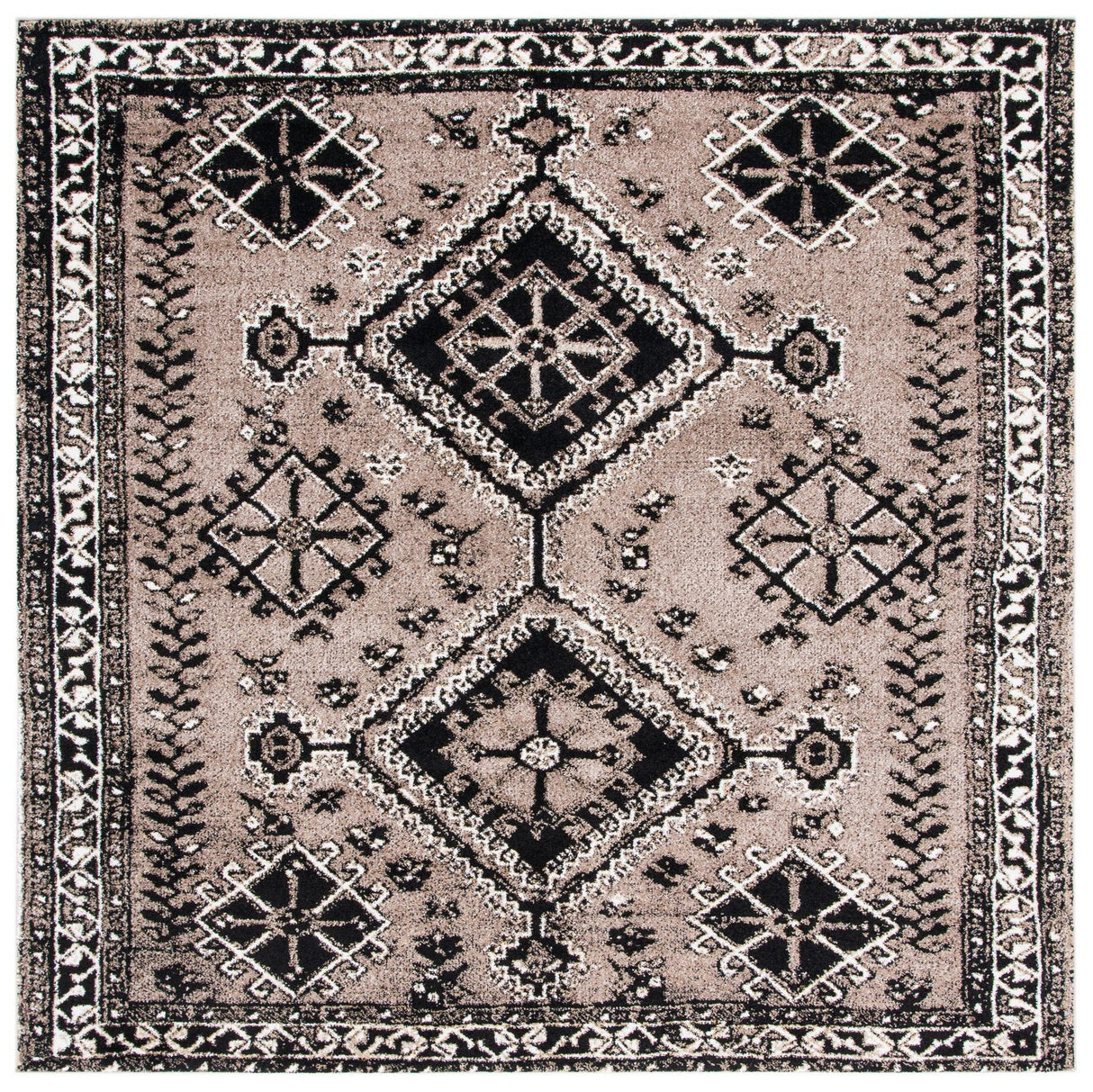 Safavieh Vintage Hamadan Vth293T Brown/Black Rugs.