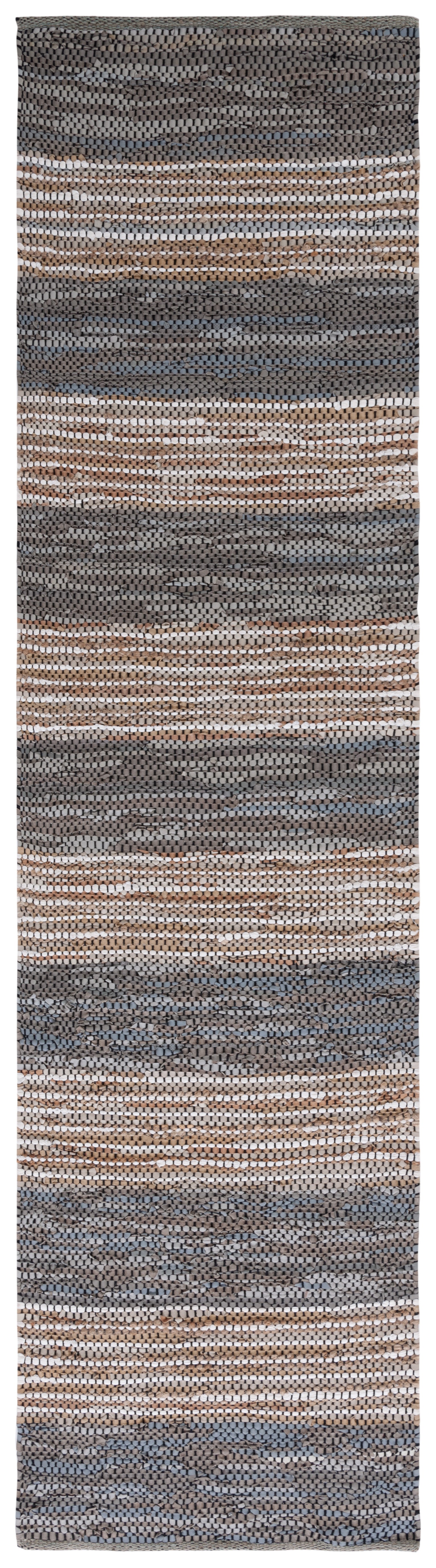 Safavieh Vintage Leather Vtl204F Grey/Natural Area Rug