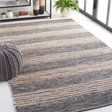 Safavieh Vintage Leather Vtl204F Grey/Natural Rug.