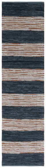 Safavieh Vintage Leather Vtl204G Dark Grey/Natural Rug.