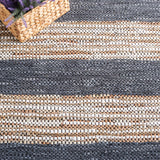 Safavieh Vintage Leather Vtl204G Dark Grey/Natural Rug.