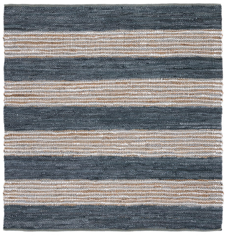 Safavieh Vintage Leather Vtl204G Dark Grey/Natural Rug.