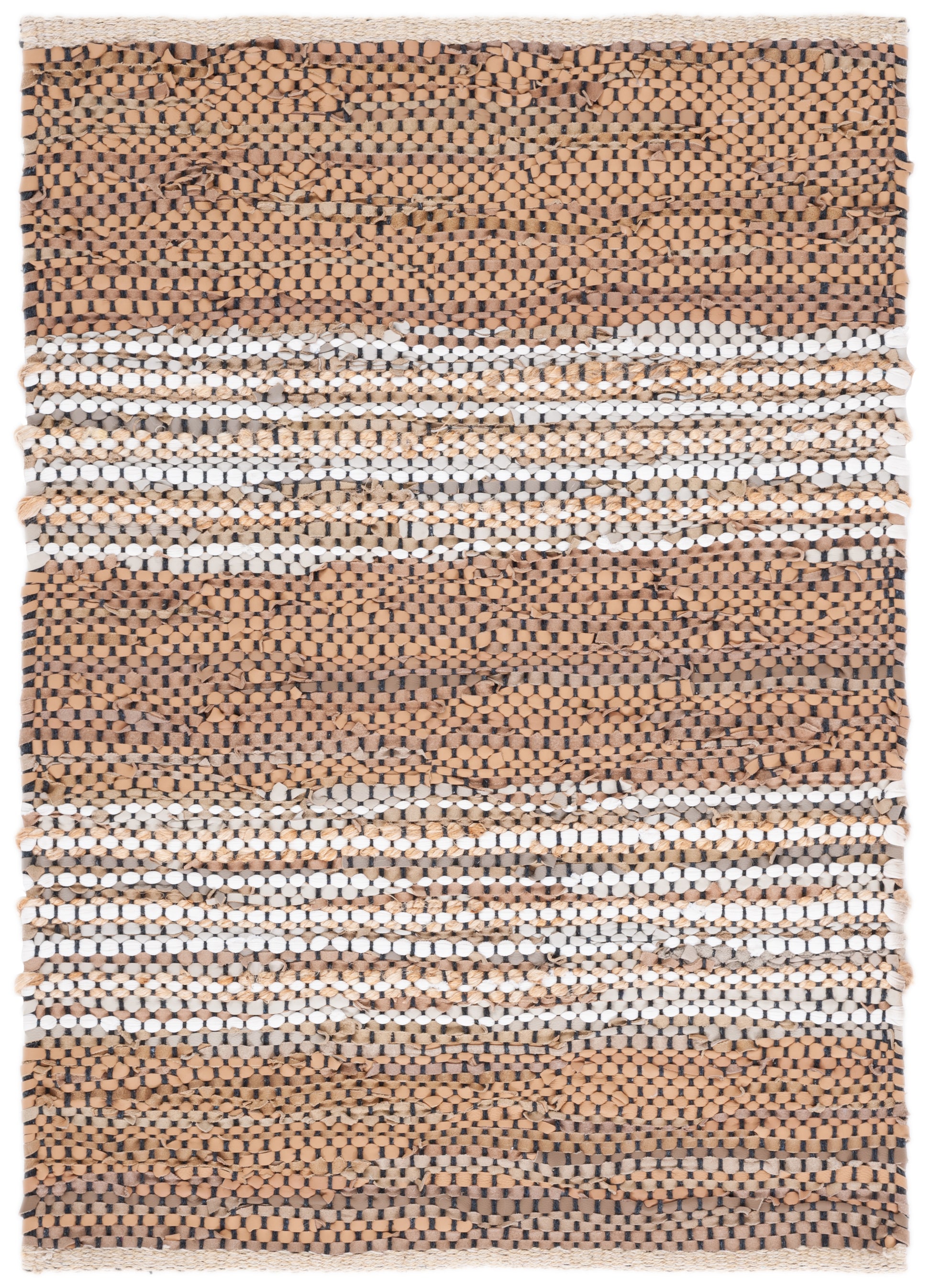 Safavieh Vintage Leather Vtl204T Light Brown/Ivory Area Rug